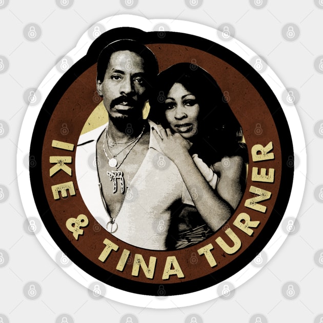 Proud Mary Chronicles Turner Duo Iconic Music Scenes Apparel Sticker by Super Face